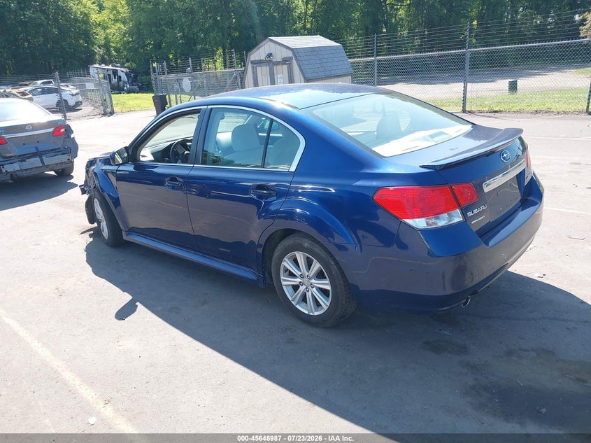 Vin: 4s3bmcb63b3229595, lot: 46145542, subaru legacy 2.5i premium 20113