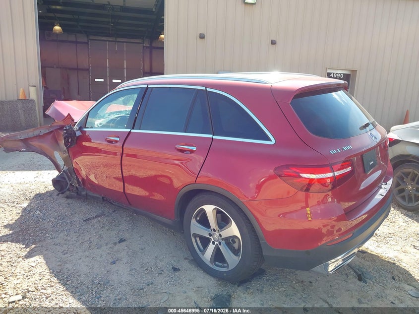 2017 Mercedes-Benz Glc 300 VIN: WDC0G4JB8HF126662 Lot: 45646995