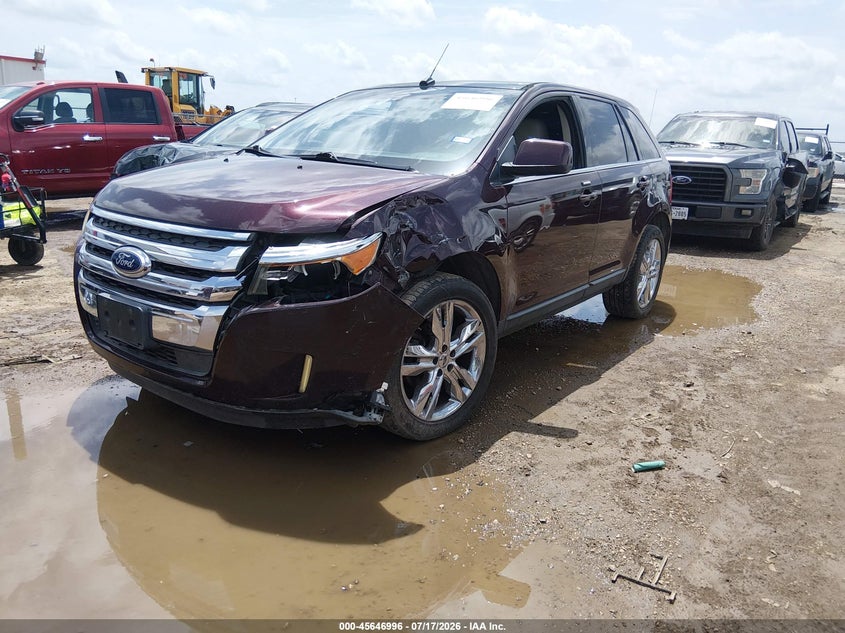 Vin: 2fmdk3kc0bba09637, lot: 46145551, ford edge limited 20112