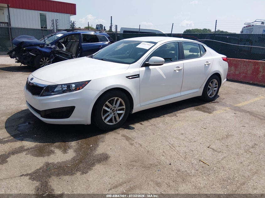 Vin: knagm4a7xb5058450, lot: 46145556, kia optima lx 20112