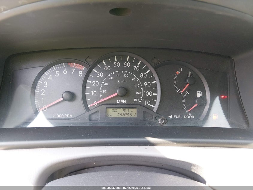 2006 TOYOTA COROLLA auction photo 7