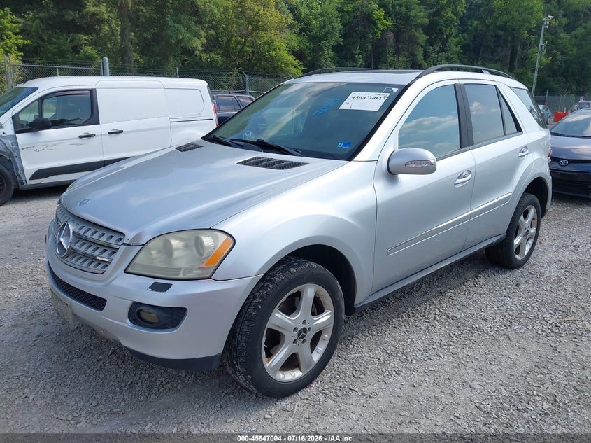 2008 Mercedes-Benz M-Class 3.5L VIN: 4JGBB86E78A423096 Lot: 45647004