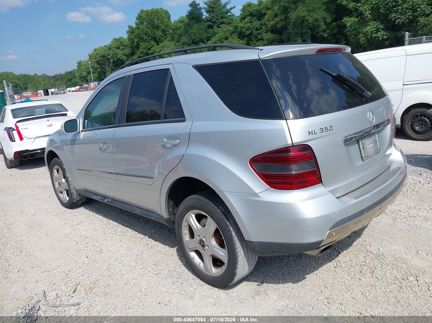 2008 Mercedes-Benz M-Class 3.5L VIN: 4JGBB86E78A423096 Lot: 45647004