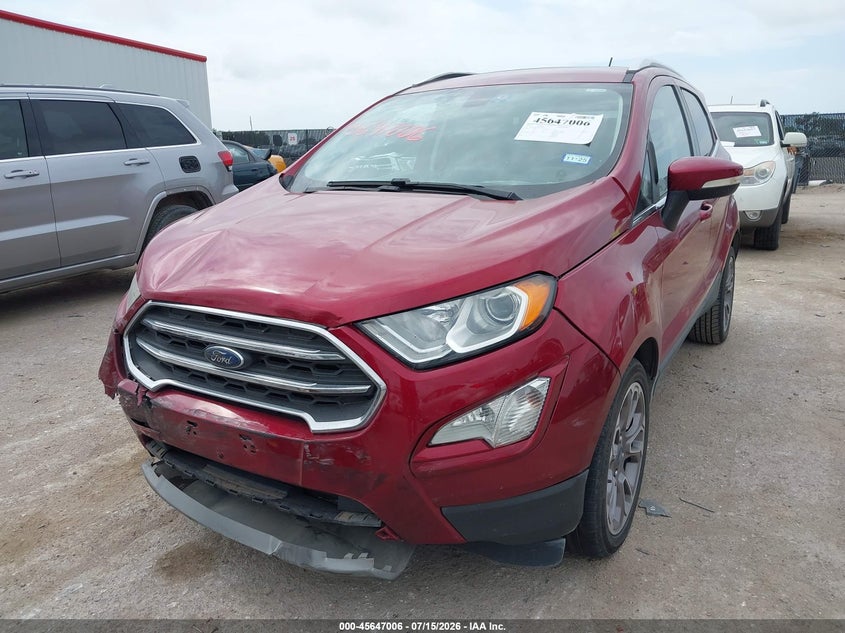 2019 Ford Ecosport Titanium VIN: MAJ3S2KE1KC261656 Lot: 45647006