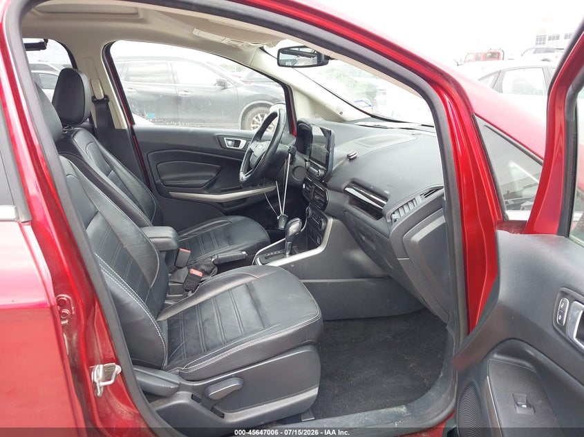 2019 Ford Ecosport Titanium VIN: MAJ3S2KE1KC261656 Lot: 45647006