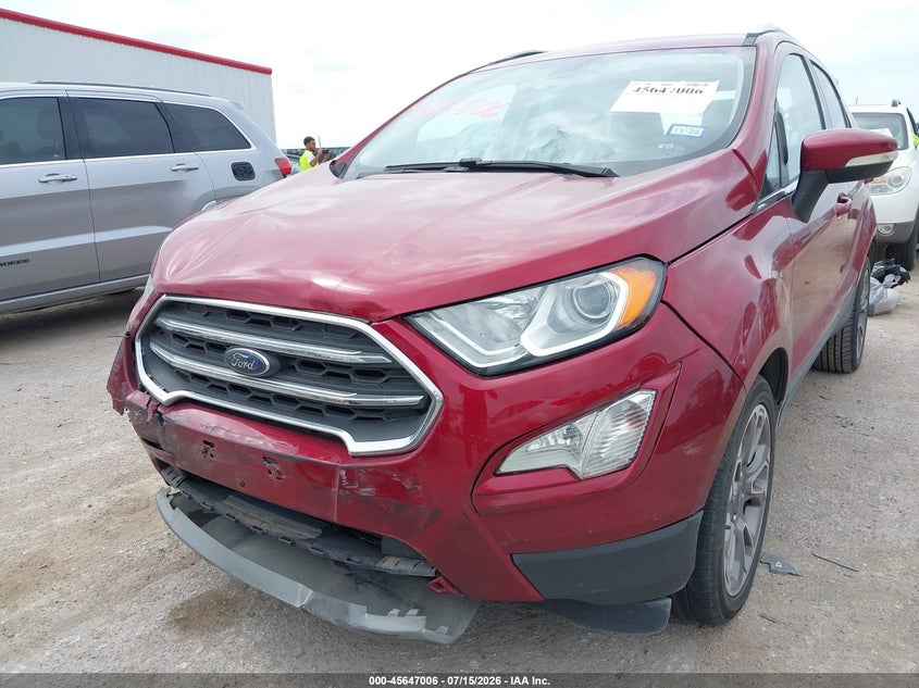 2019 Ford Ecosport Titanium VIN: MAJ3S2KE1KC261656 Lot: 45647006