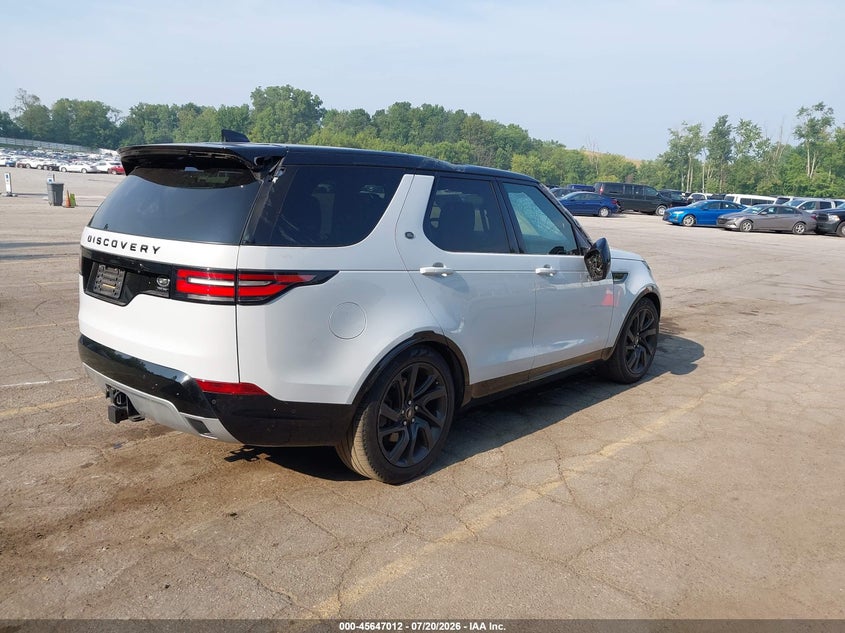 2018 Land Rover Discovery Hse Luxury VIN: SALRT2RV2JA067955 Lot: 45647012