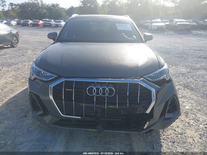 2022 Audi Q3 Premium Plus 45 Tfsi S Line Quattro Tiptronic VIN: WA1EECF37N1150063 Lot: 45647016
