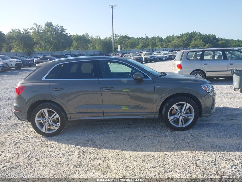 2022 Audi Q3 Premium Plus 45 Tfsi S Line Quattro Tiptronic VIN: WA1EECF37N1150063 Lot: 45647016