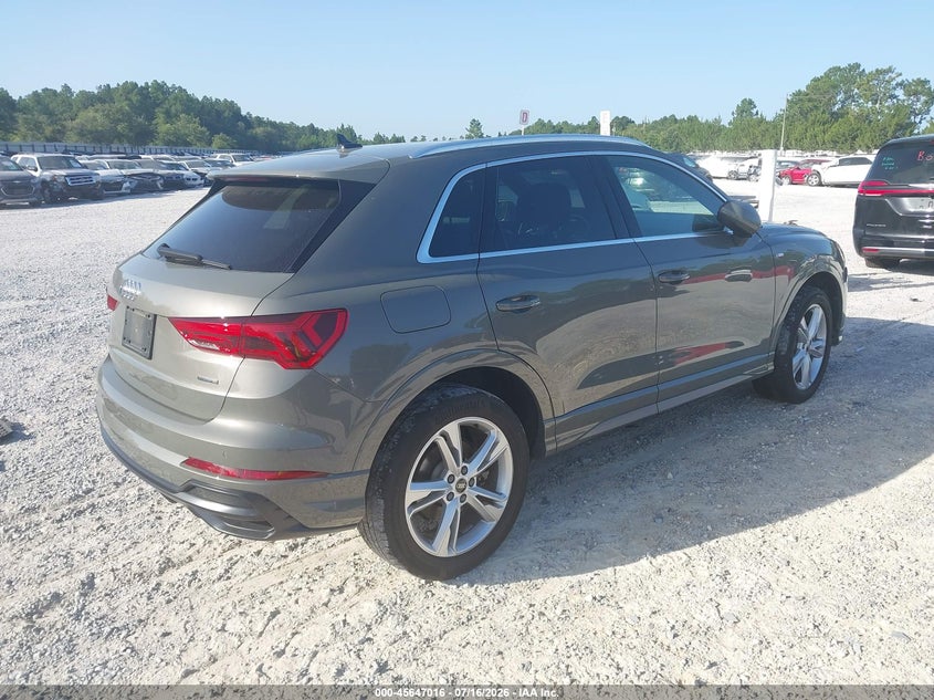 2022 Audi Q3 Premium Plus 45 Tfsi S Line Quattro Tiptronic VIN: WA1EECF37N1150063 Lot: 45647016
