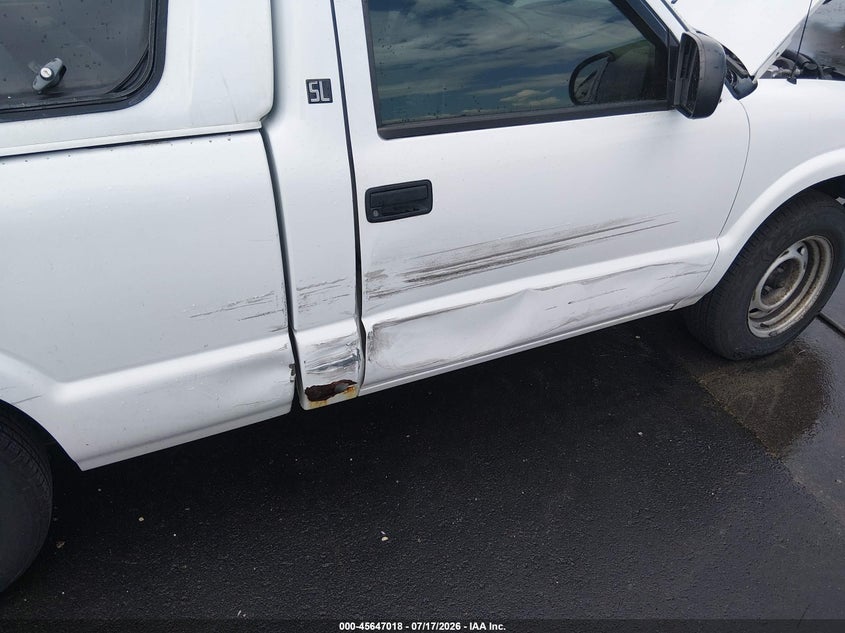 2003 GMC Sonoma Sl VIN: 1GTCS14H838200675 Lot: 45647018