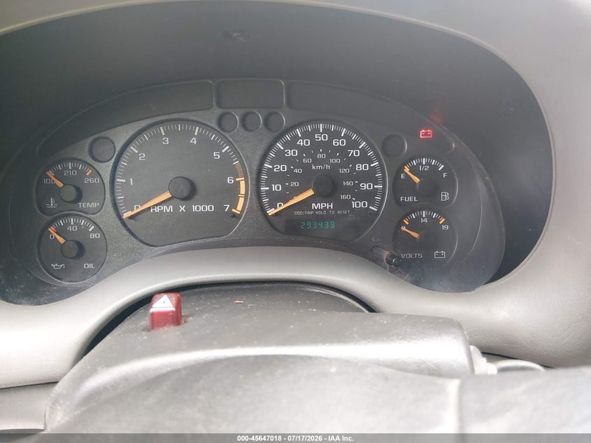2003 GMC Sonoma Sl VIN: 1GTCS14H838200675 Lot: 45647018