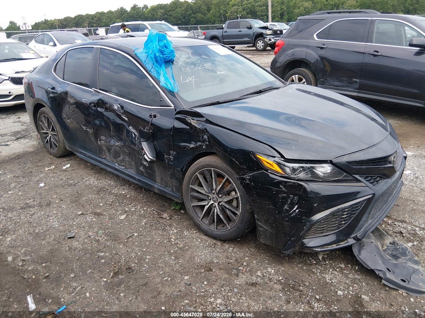 2022 Toyota Camry Se, Правый бок, IAAI, VIN 4T1G11AK0NU641467