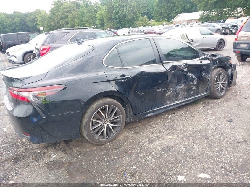 TOYOTA CAMRY 2022 VIN 4T1G11AK0NU641467