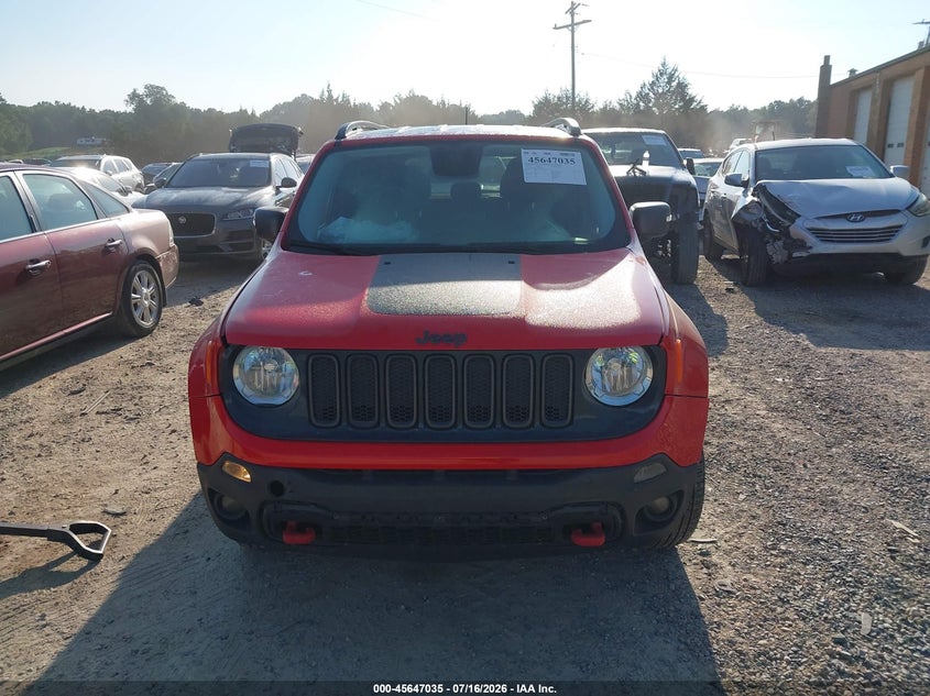 2016 Jeep Renegade Trailhawk VIN: ZACCJBCT3GPD66440 Lot: 45647035
