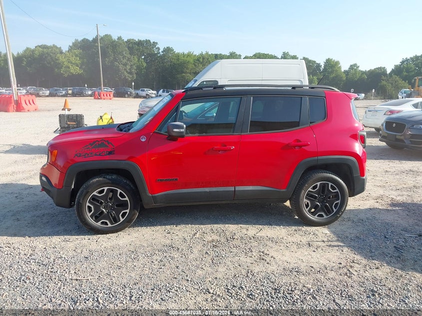 2016 Jeep Renegade Trailhawk VIN: ZACCJBCT3GPD66440 Lot: 45647035