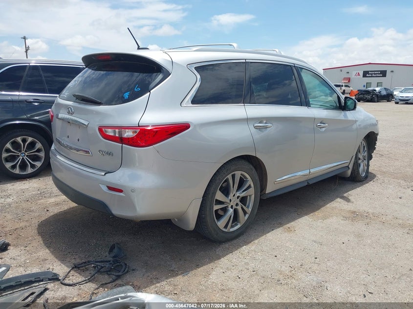 Vin: 5n1al0mm3fc526733, lot: 46145597, infiniti qx60 20154