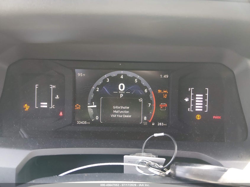 2025 TOYOTA 4RUNNER auction photo 7