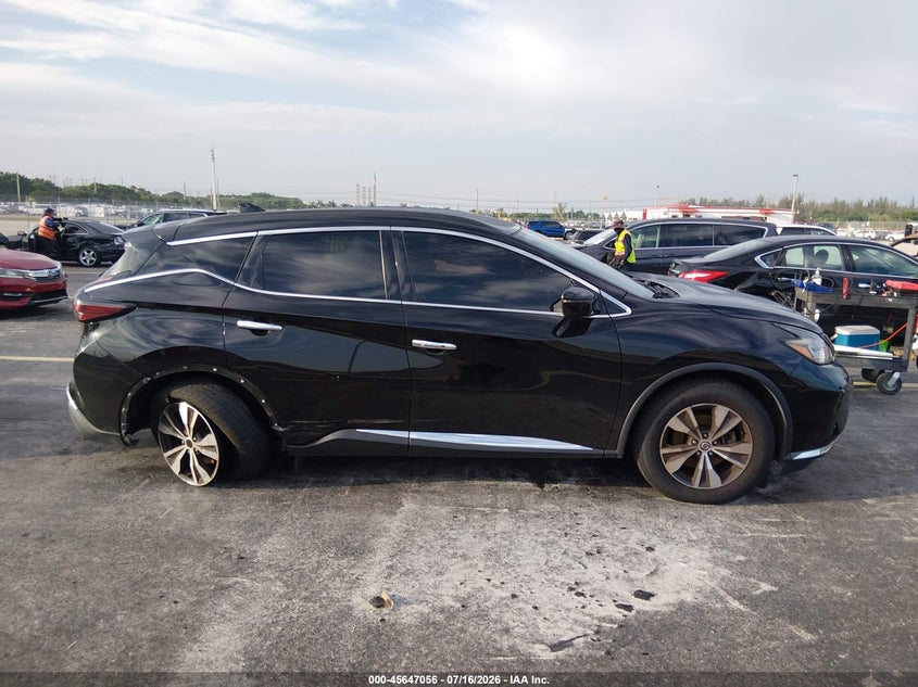 2020 Nissan Murano Sv Intelligent Awd VIN: 5N1AZ2BS9LN106776 Lot: 45647056