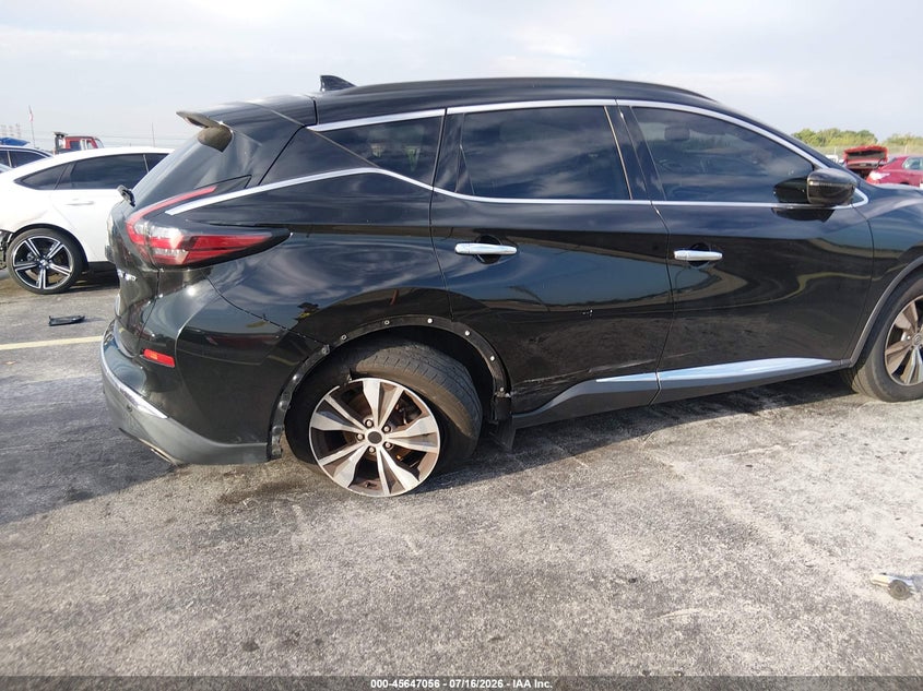 2020 Nissan Murano Sv Intelligent Awd VIN: 5N1AZ2BS9LN106776 Lot: 45647056