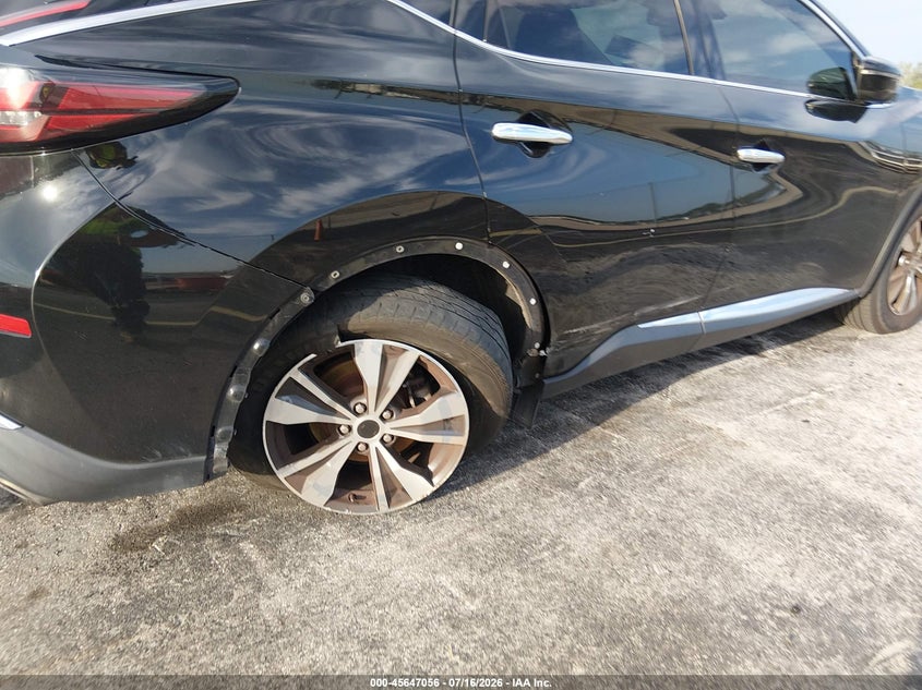 2020 Nissan Murano Sv Intelligent Awd VIN: 5N1AZ2BS9LN106776 Lot: 45647056