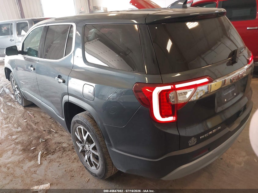 Vin: 1gkknkla0lz159471, lot: 46145638, gmc acadia fwd sle 20203