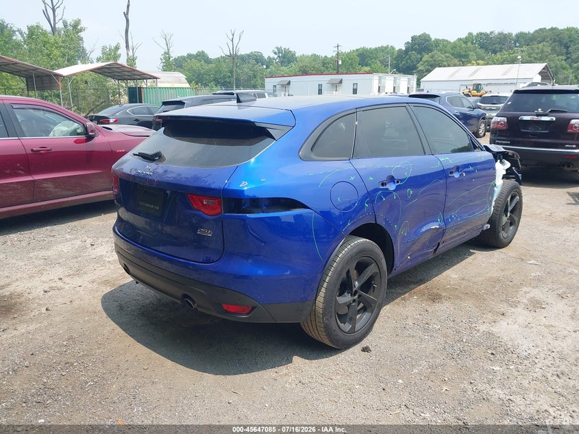 2020 Jaguar F-Pace Premium P250 Awd Automatic VIN: SADCJ2FX7LA629400 Lot: 45647085