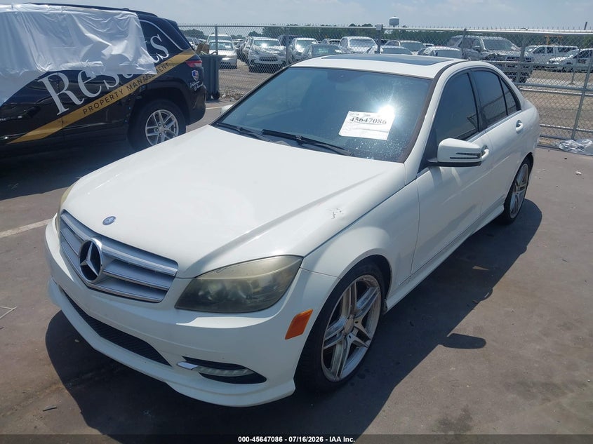 2011 MERCEDES-BENZ C 350 auction photo 2