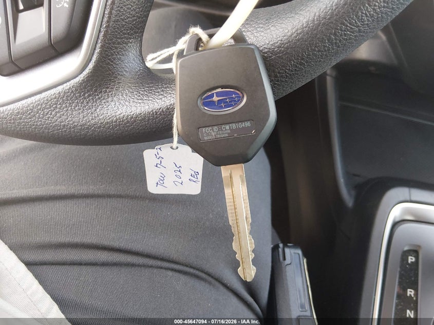 2025 Subaru Impreza Base 5-Door VIN: JF1GUABC0S8252485 Lot: 45647094