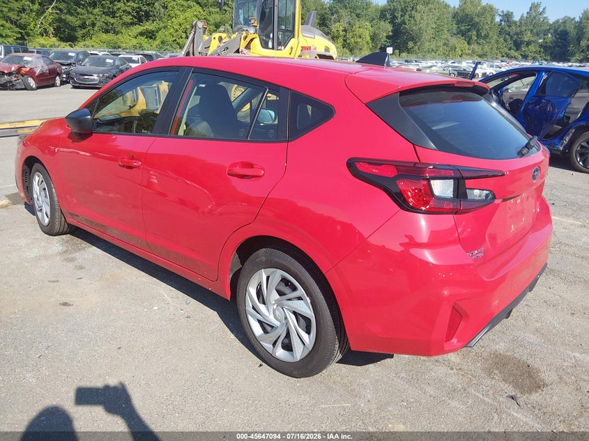 2025 Subaru Impreza Base 5-Door VIN: JF1GUABC0S8252485 Lot: 45647094