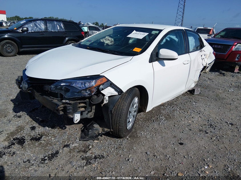 2017 TOYOTA COROLLA auction photo 2