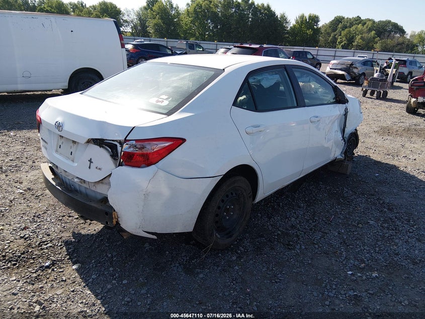 2017 TOYOTA COROLLA auction photo 4