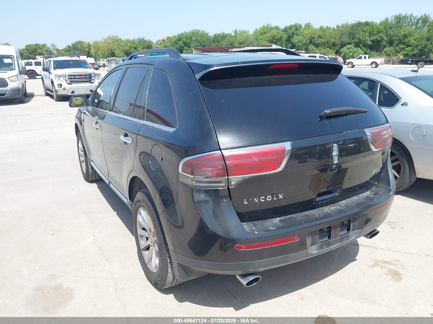 2013 LINCOLN MKX auction photo 3