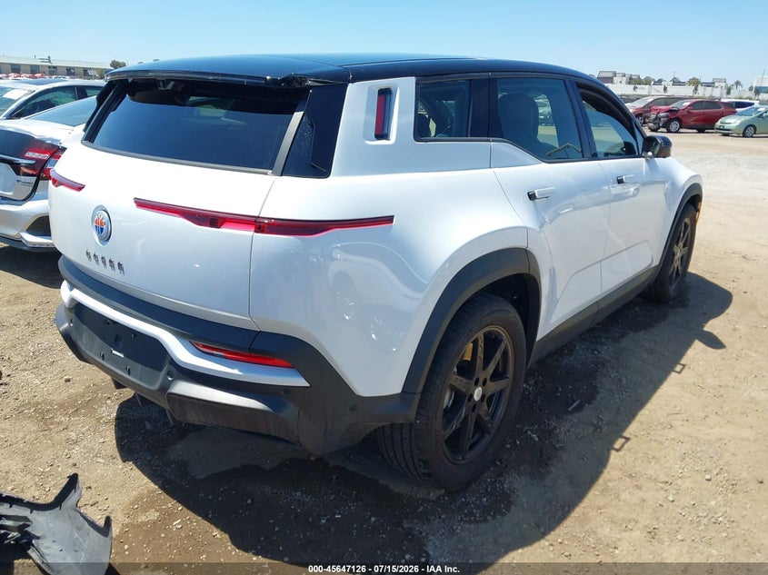 Vin: vcf1ubu24pg008846, lot: 46145681, fisker ocean ultra 20234