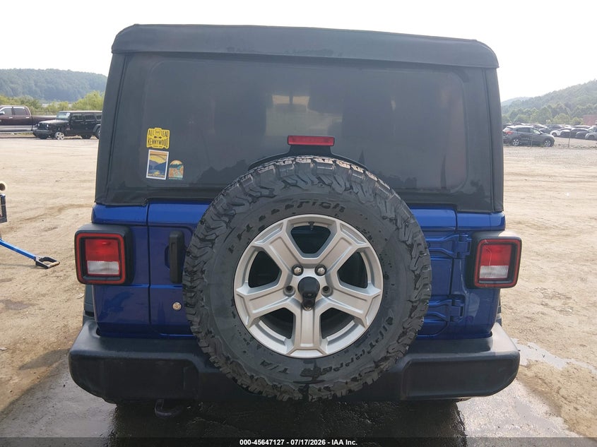 2019 Jeep Wrangler Sport S 4X4 VIN: 1C4GJXAG7KW512192 Lot: 45647127