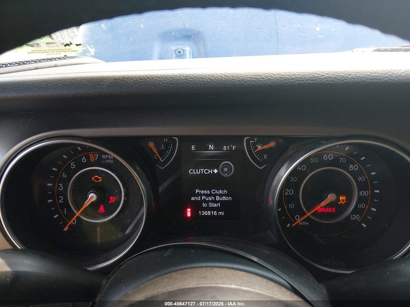 2019 Jeep Wrangler Sport S 4X4 VIN: 1C4GJXAG7KW512192 Lot: 45647127