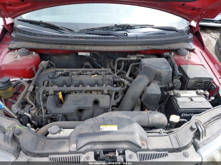 2010 KIA FORTE SEDAN 2.0L I-4 DOHC, VVT, 156HP