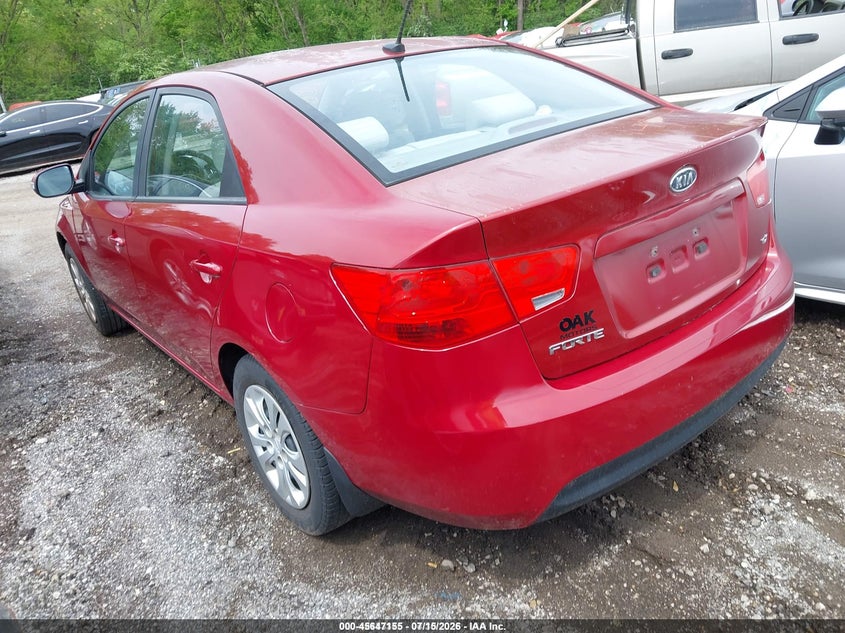 2010 KIA FORTE SEDAN 2.0L I-4 DOHC, VVT, 156HP