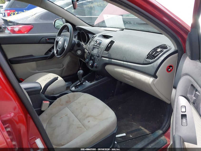 2010 KIA FORTE SEDAN 2.0L I-4 DOHC, VVT, 156HP