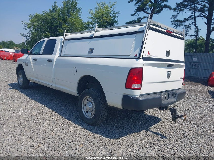 Vin: 3c6tr5ht7jg363642, lot: 46145711, ram 2500 tradesman  4x4 8' box 20183