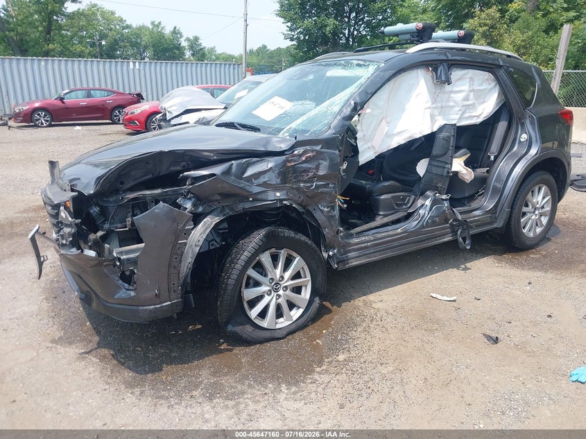 Vin: jm3ke4dy5g0672686, lot: 46145715, mazda cx-5 grand touring 20162