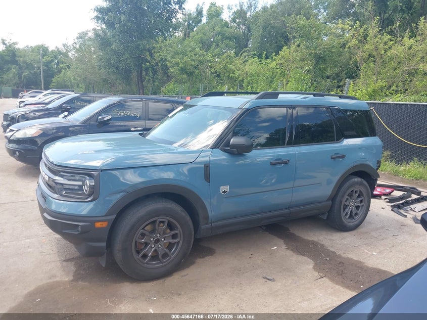 2021 Ford Bronco Sport Big Bend VIN: 3FMCR9B69MRB19742 Lot: 45647166
