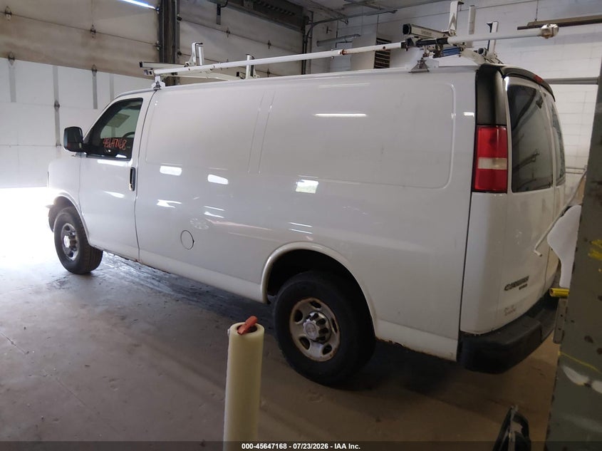 Vin: 1gcwgfba3d1186969, lot: 46145723, chevrolet express 2500 work van 20133