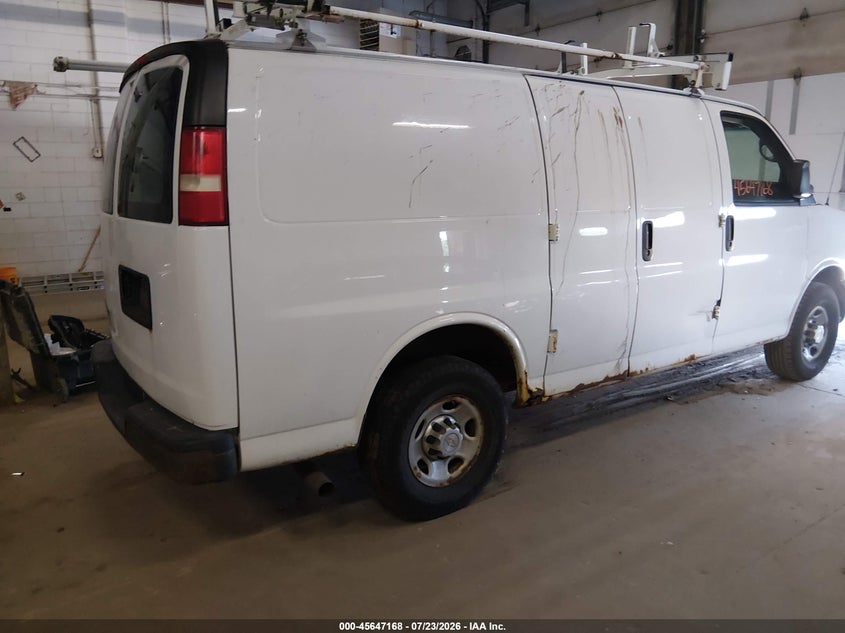 Vin: 1gcwgfba3d1186969, lot: 46145723, chevrolet express 2500 work van 20134