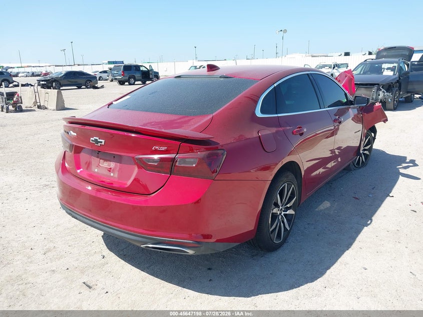 Vin: 1g1zg5st3pf252395, lot: 46145753, chevrolet malibu fwd rs 20234
