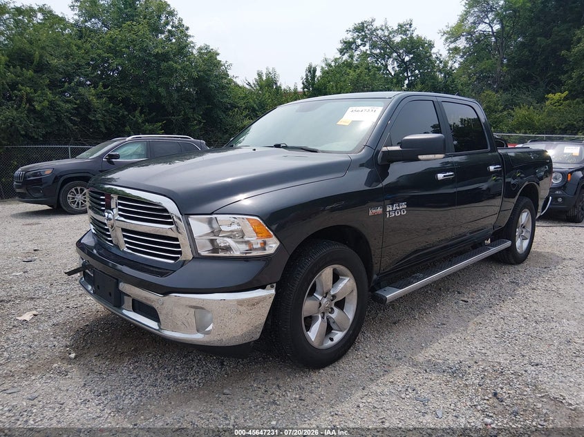 Vin: 1c6rr7lt8hs852101, lot: 46145786, ram 1500 big horn  4x4 5'7 box 20172