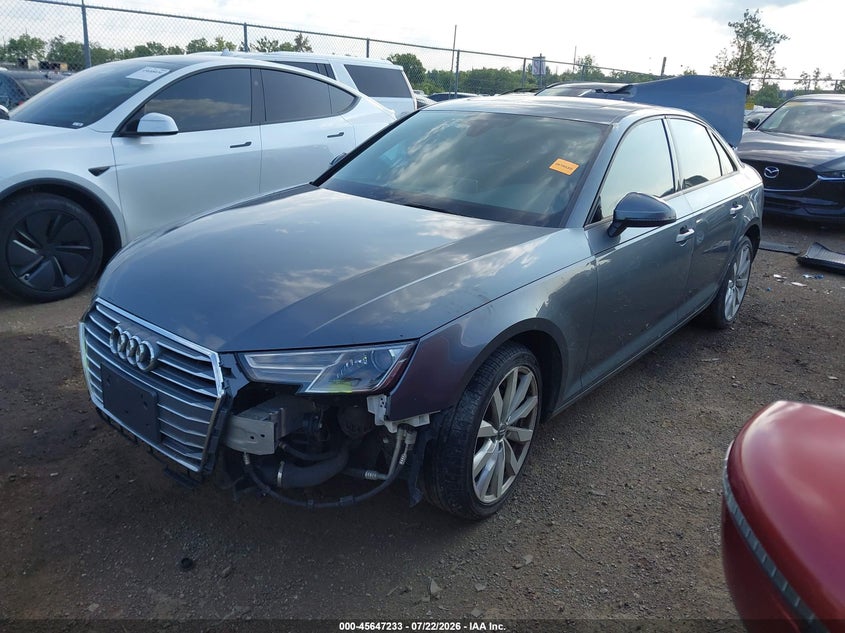 Vin: wauanaf41hn043568, lot: 46145787, audi a4 premium 20172