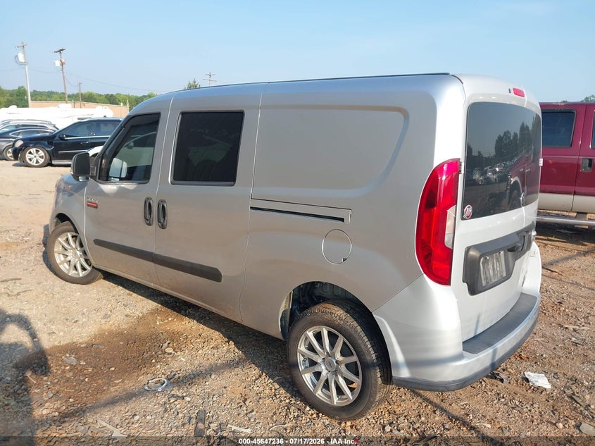 Vin: zfbhrfbb2l6r54120, lot: 46145791, ram promaster city slt 20203