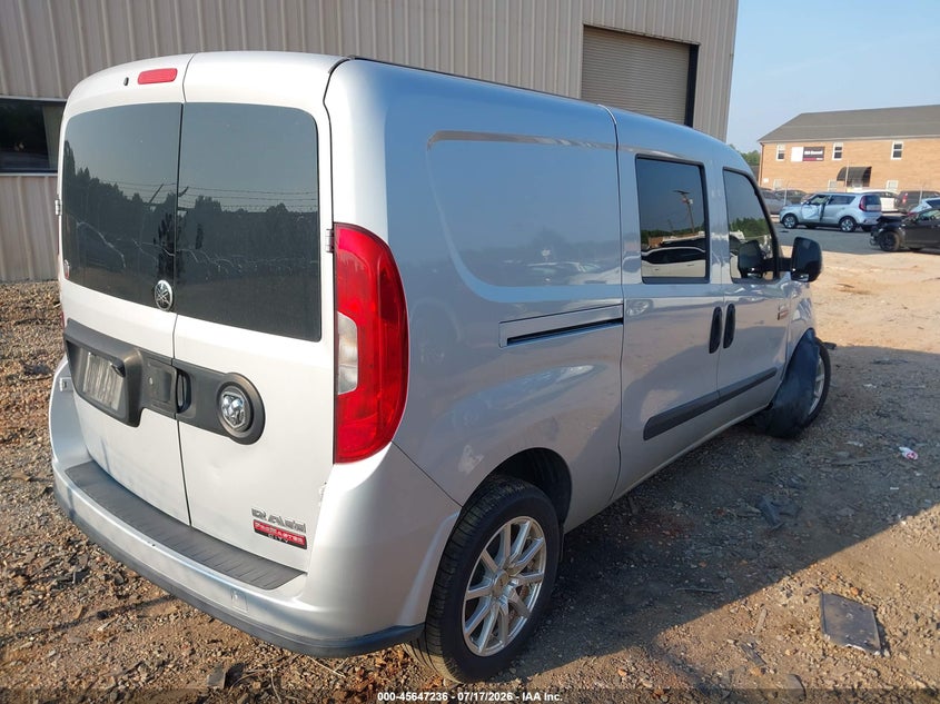 Vin: zfbhrfbb2l6r54120, lot: 46145791, ram promaster city slt 20204
