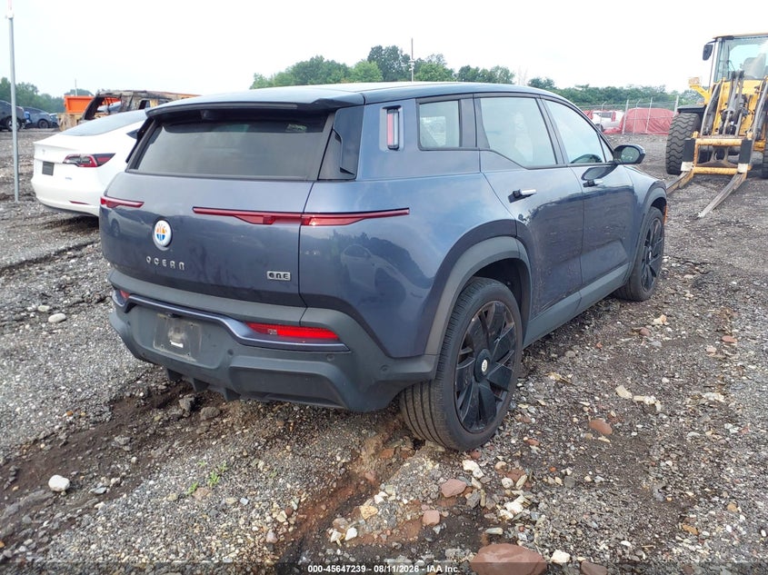 Vin: vcf1zbu29pg005376, lot: 46145794, fisker ocean one 20234